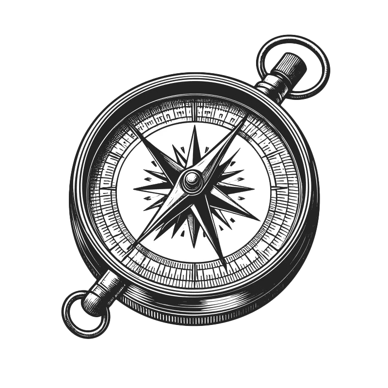 Compass illustration